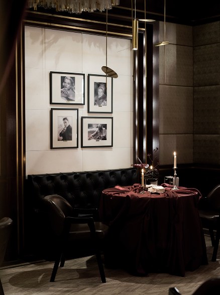 Tavolo a lume di candela da Giannino dal 1899, Milano